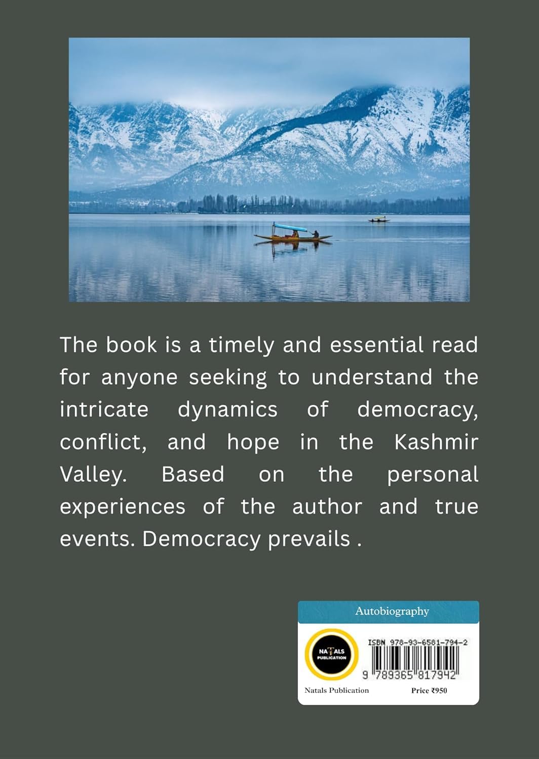 Dance of Democracy: Anantnag, Kashmir An Autobiography of a Civil Servant