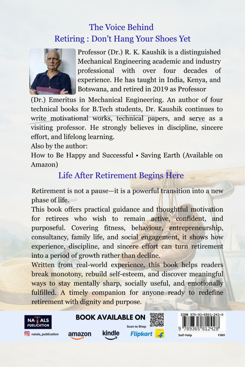 RETIRING ! DON'T HANG YOUR SHOES YET