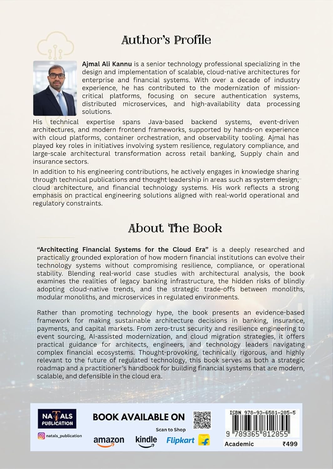 Architecting Financial Systems for the Cloud Era