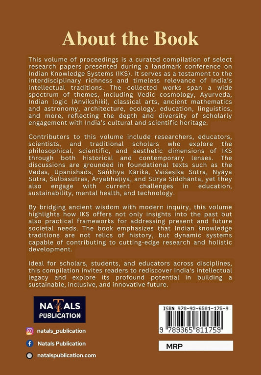 SYNTHESIS OF WISDOM (INTERDISCIPLINARY EXPLORATIONS OF INDIAN KNOWLEDGE SYSTEMS)