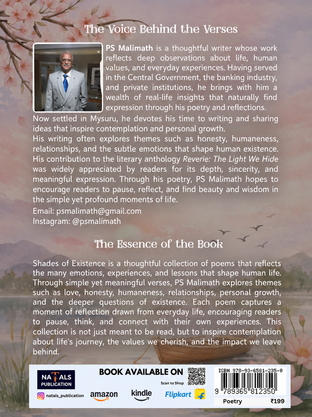 Shades of Existence : Pack of Poems