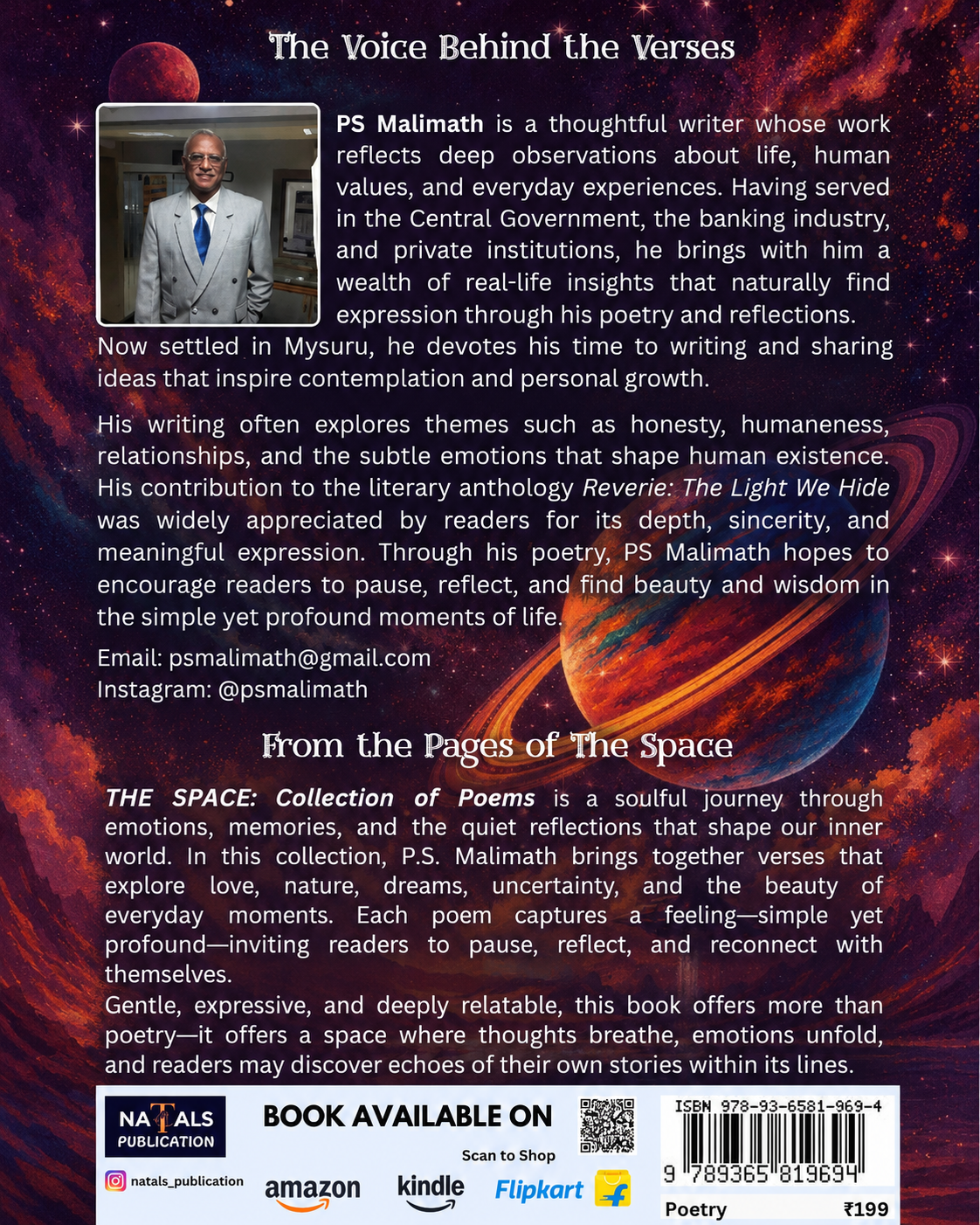 THE SPACE : Collection of Poems