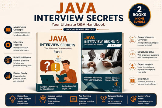 Java Interview Secrets: Complete Q&A Handbook Bundle (Part 1 & Part 2)