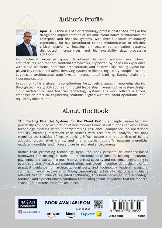 Architecting Financial Systems for the Cloud Era
