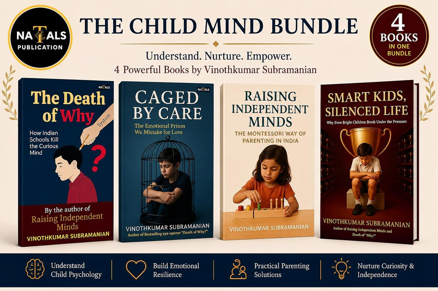 The Child Mind Collection: 4 Books on Parenting, Emotional Well-Being & Independent Thinking
