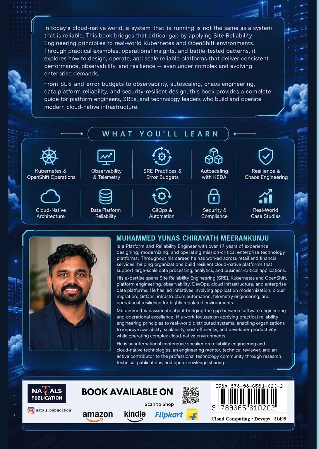 Cloud-Native Reliability Engineering: Designing Scalable and Observable Kubernetes Platforms - Applying SRE Principles to OpenShift, Kubernetes, Observability, and Platform Operations (Colorful)