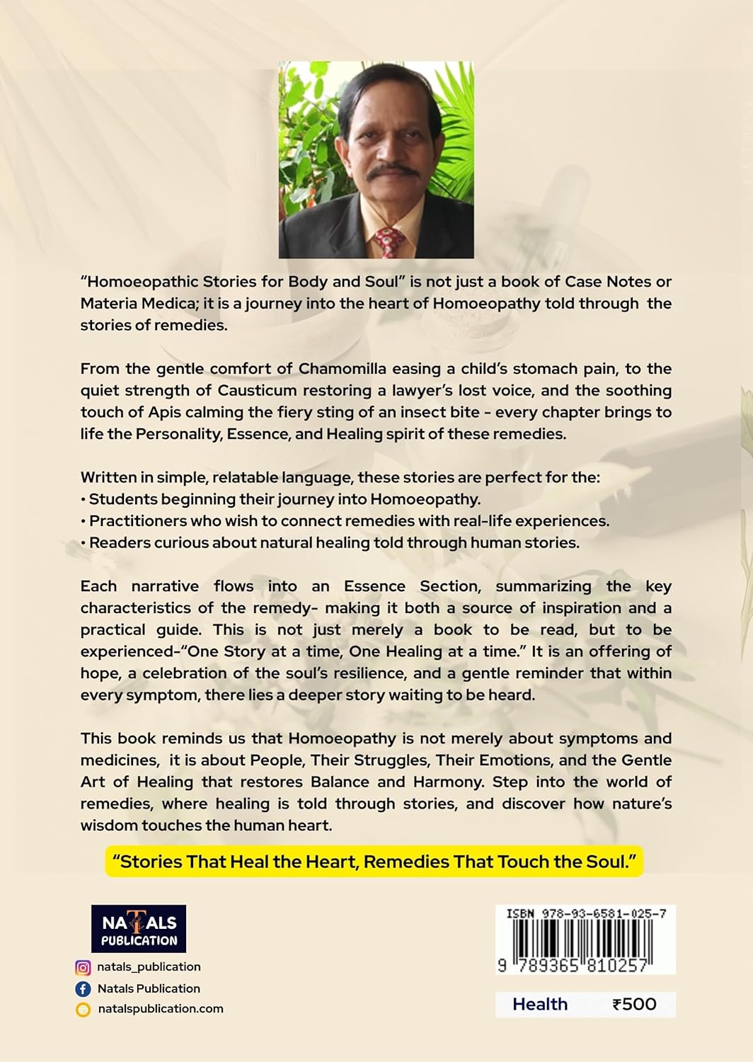 Homeopathic Stories For Body And Soul