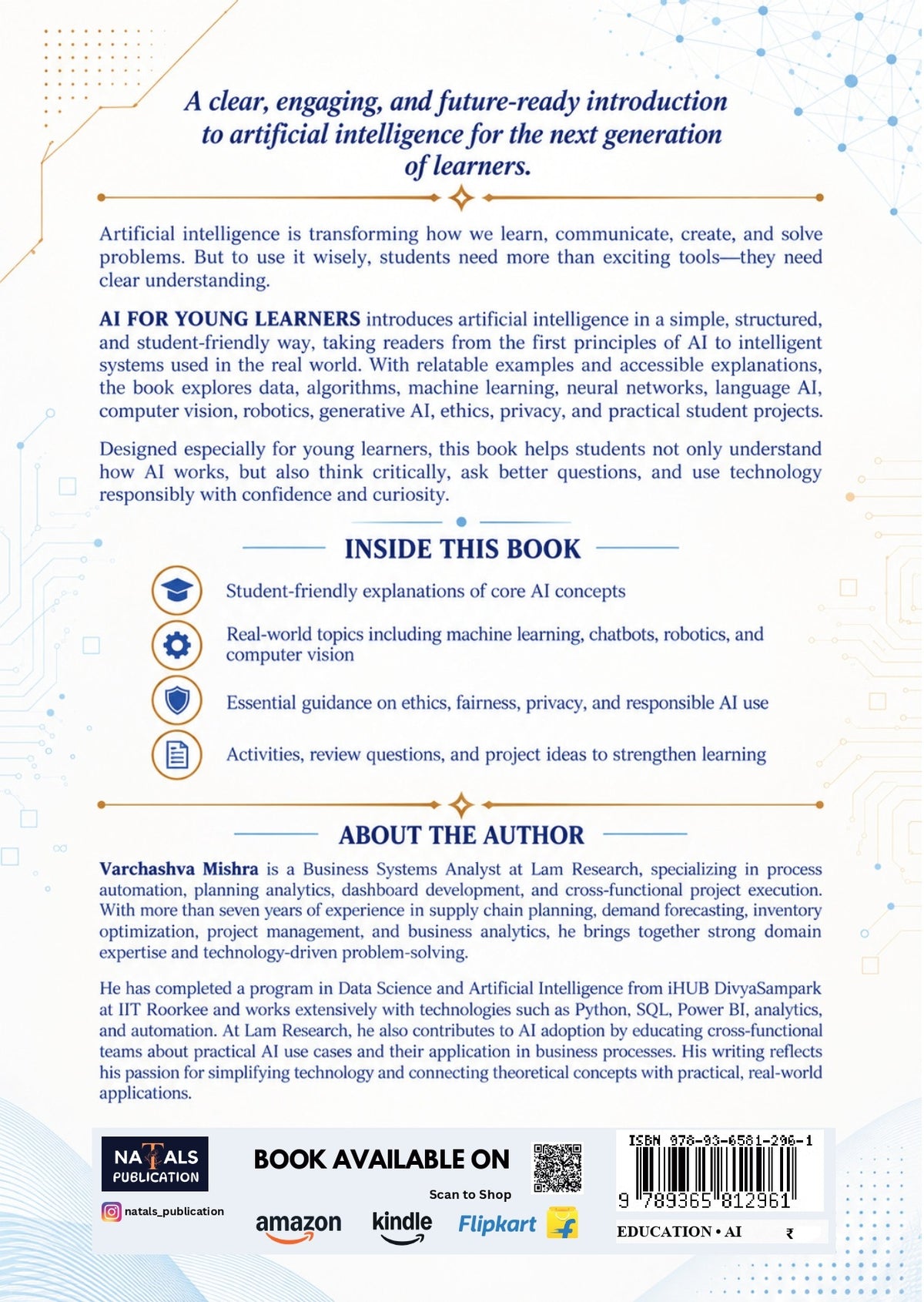 AI FOR YOUNG LEARNERS: From First Principles to Intelligent Systems